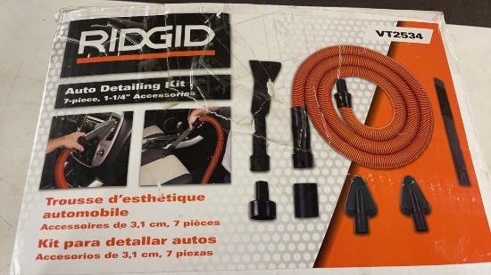 RIDGID auto detailing kit