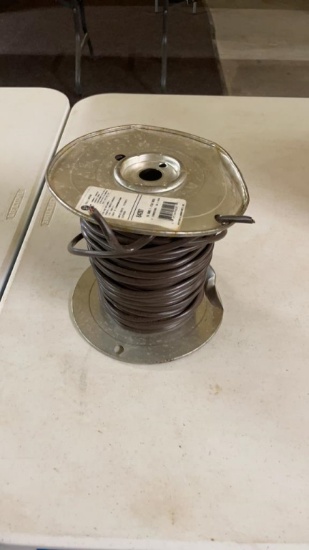 Partial roll of 18ga thermostat wire