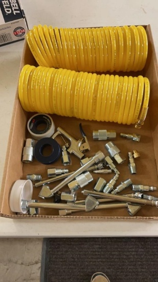 Lot of new air hoses & accessories