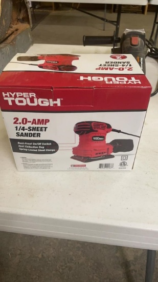 New 2.0-amp 1/4” sheet sander
