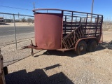 12' Stock Trailer  needs Floor