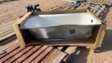 Steel bathtub