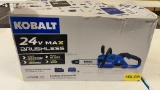 Kobalt 24v cordless chainsaw kit