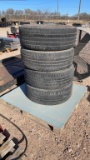 Set of 4 Michelin 275/65R18 tires