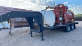 Ditch Witch 890 AD HydroVac unit on trailer