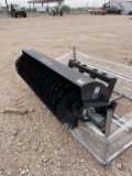 Unused JCT Skid Steer Angle Broom