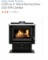 Ashley Hearth 2,000 sq ft wood burning stove