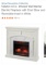 Fallston 45in infrared wall mantel electric