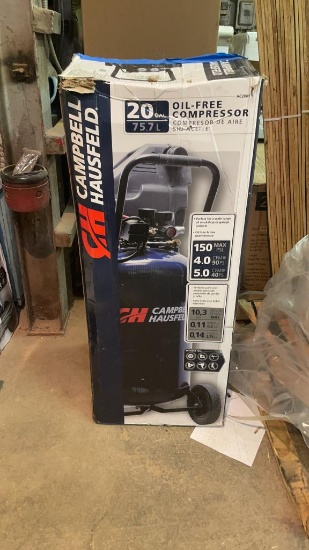 CH 20gal oil-free air compressor