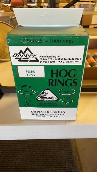 Box of hog rings