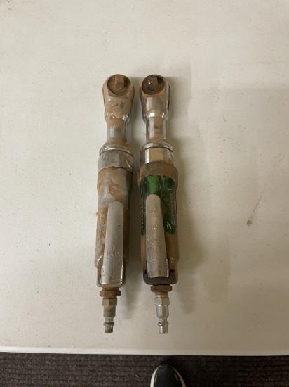 Lot of 2– 3/8” air ratchets