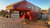 1991 Trail Magic 4 horse slant trailer