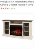 Vinegate 68in freestanding media console e