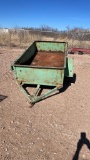 Shop built utility trailer