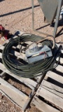 Roll of URD alum wire & meter