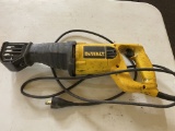 DeWalt corded reciprocating saw