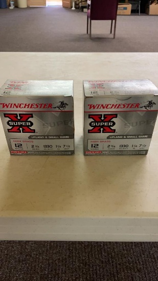 Super X 12ga 7-1/2 shot shells