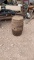 Antique wooden barrel