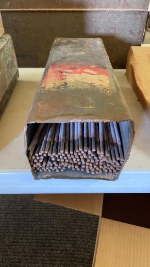 1 partial box of 3/16” 6010 welding rods