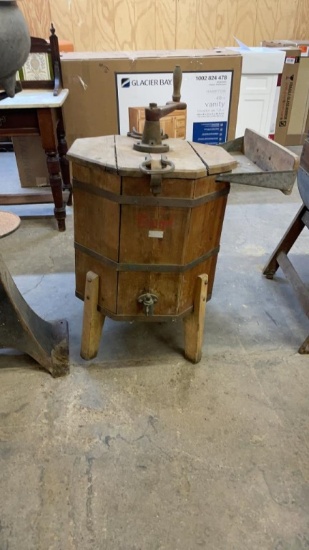 Antique TRIVMF clothes washer