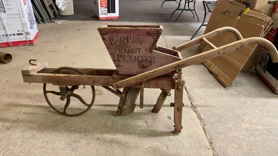 Antique CHAMPION peanut planter