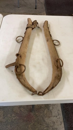 Pair of antique hames