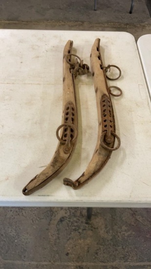 Pair of antique hames