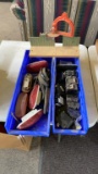 Lot of trailer lights,breakers & miter box