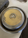 Set of 4 vintage Cadillac hubcaps