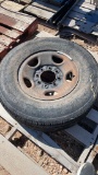 LT245/75R16 tire & rim