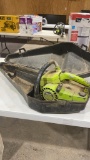 Poulan chainsaw and case