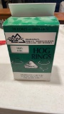 Full box of hog rings