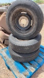 LT 245/75R16 tires and rims
