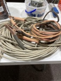 Approx 100’ of 16/3 extension cord wire & jumper
