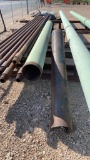 Lot of 8” steel pipe