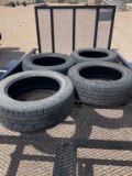 Set of 4 Hankook 275/55R20 tires