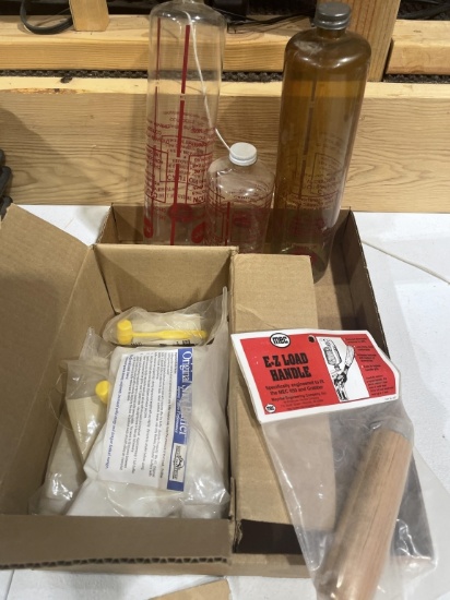 Box of shot buffer,Mec bottles & mec replacement
