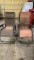 Lot of 2 outdoor lounge chairs