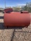 500 gal steel water storage tank