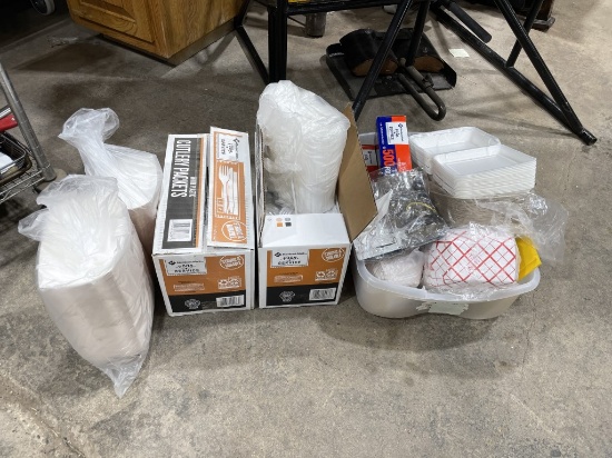 Large lot of food prep/food trailer  items