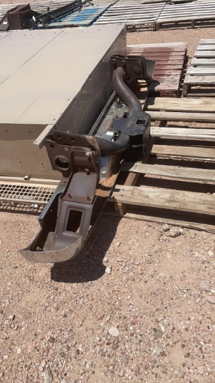 Bumper & receiver hitch-
