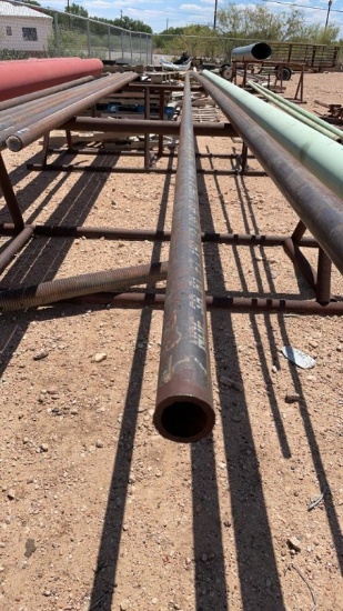 27’ of 2-3/8” steel pipe