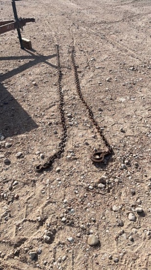 Lot of 2–5/16”X10’ chains