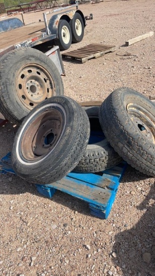 Lot of 4 tires