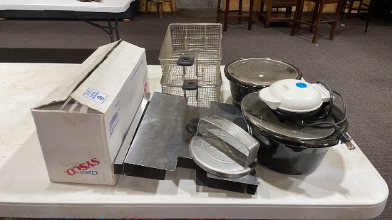 Fryer baskets,fryer lids,heat lamp bulbs,mini