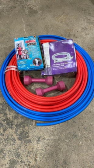 Lot of 2 coils PEX tubing,set of washing machine