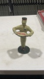 Coca-Cola cast iron figure