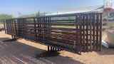 Lot of 24’ pipe and rod panels