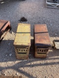 2 large ammo boxes