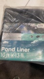 New 10’X13’ pond liner